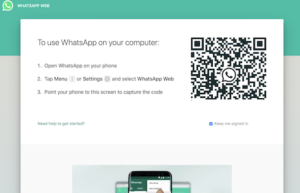 WhatsApp web